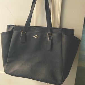 Black Coach Bond Bag